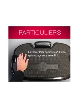 Powerplate Compacte Noire Suisse Beverley Wellness