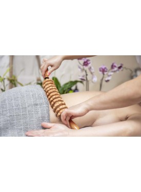 Maderotherapie Roller für Massagen aus Holz