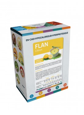 Flan Hyperprotéiné Citron Nutrisvelt Suisse