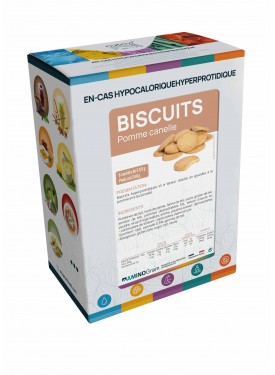 Biscuits Protéinés Pomme-Cannelle Nutrisvelt Suisse