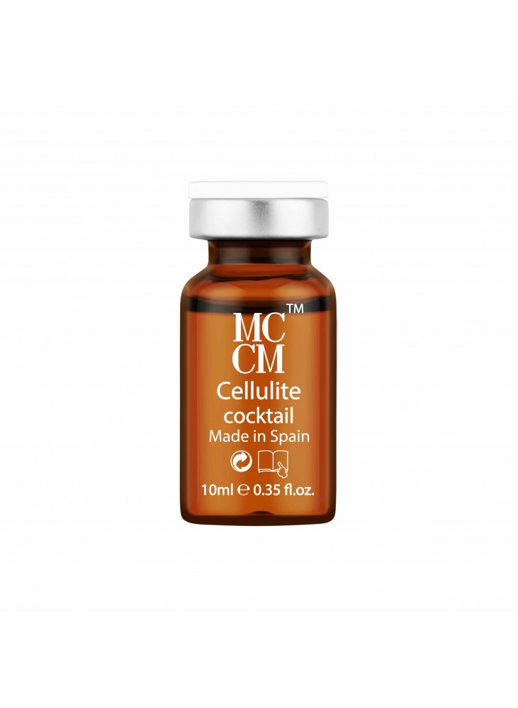 Anti-Cellulite Cocktail MCCM Vials 5x10ml Suisse France Anti-Cellulite Cocktail MCCM Vials 5x10ml Suisse France