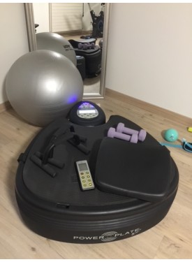 Powerplate High Performance Occasion avec accessoires poids Vente Suisse